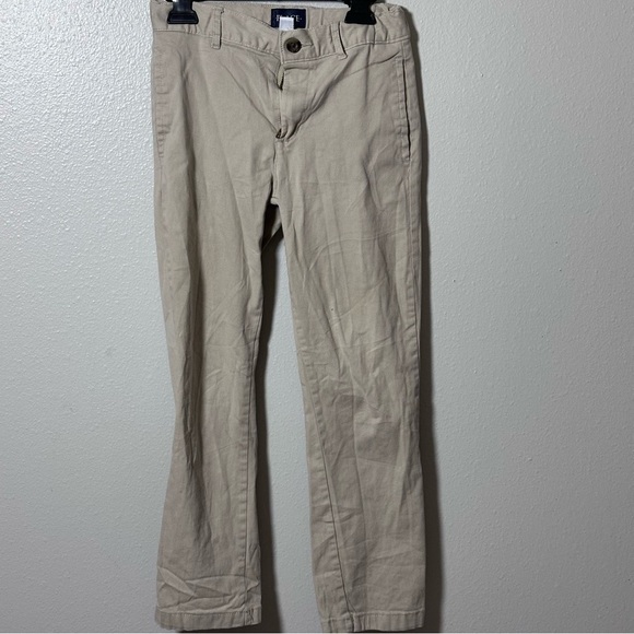 Children’s Place Kids Unisex School Uniform Khaki Pants size 8. - Picture 2 of 8